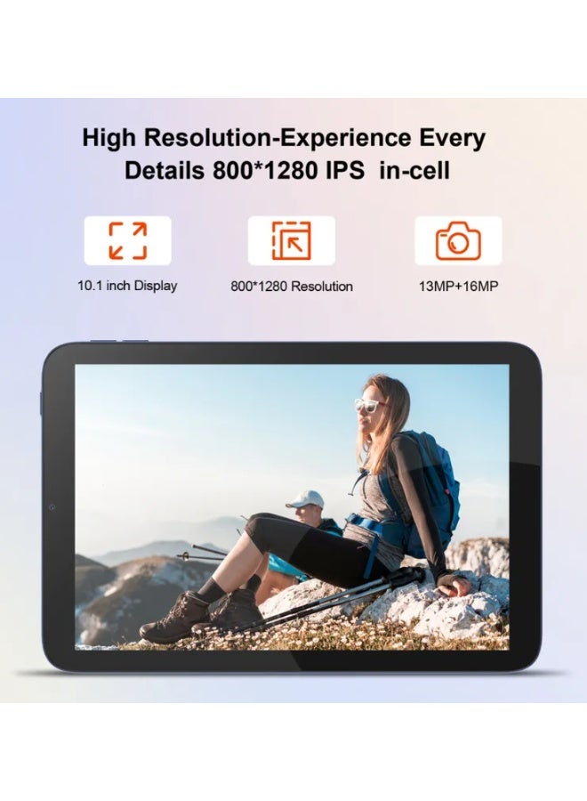 REBENUO 10.1 inch Android WiFi Touch Screen Tablet PC with 5G Keyboard Quad-core CM10017Air With Burbank - Image 2